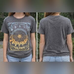 Mighty‎ Fine Brown 'Find Your Balance' Kids T-Shirt